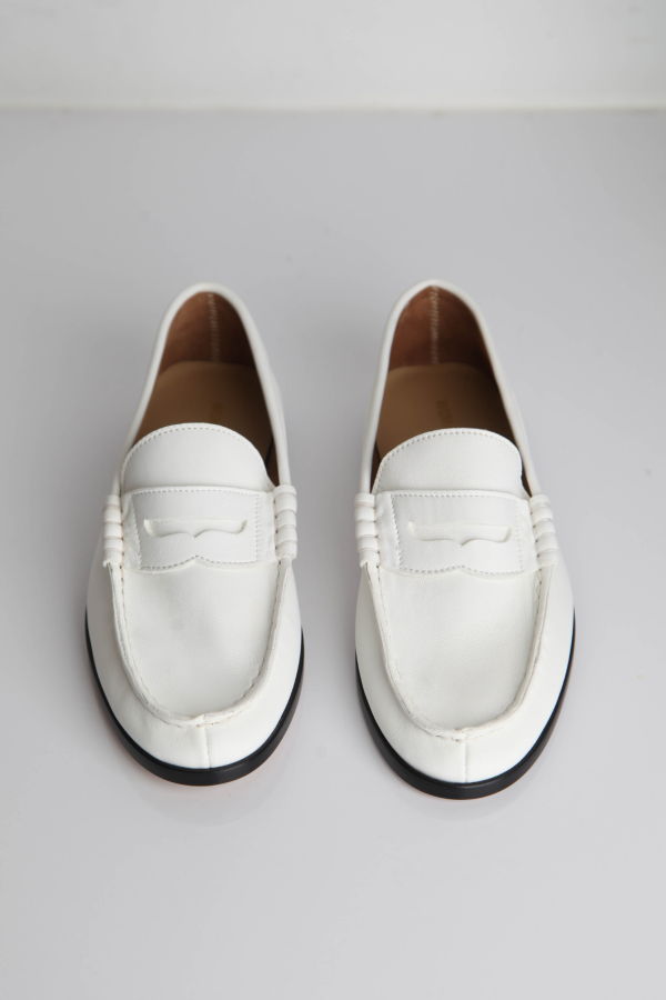 Common Projects Soft Loafer Leather Loafers - Off White