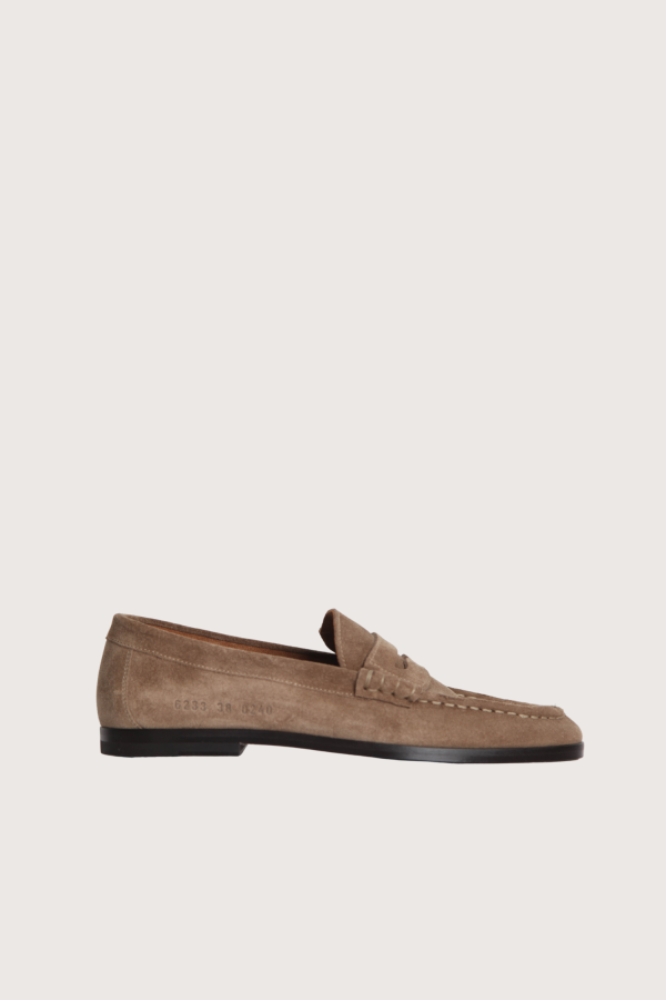 Common Projects Soft Loafer Suede Loafers - Taupe