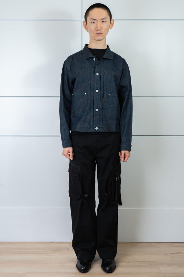 MOIRE Raw Denim Jacket