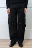 Insait Cinch Cargo Pants - Black - Thumbnail 3