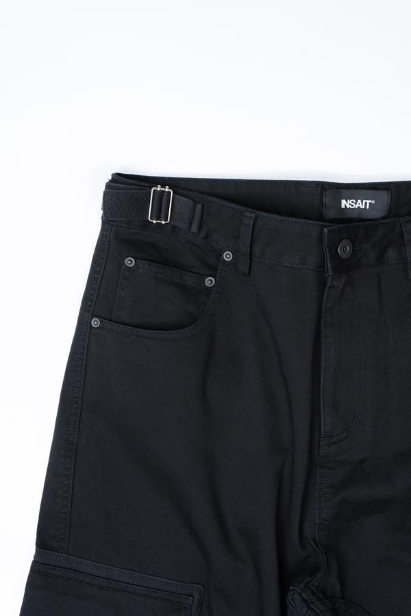 Insait Cinch Cargo Pants - Black