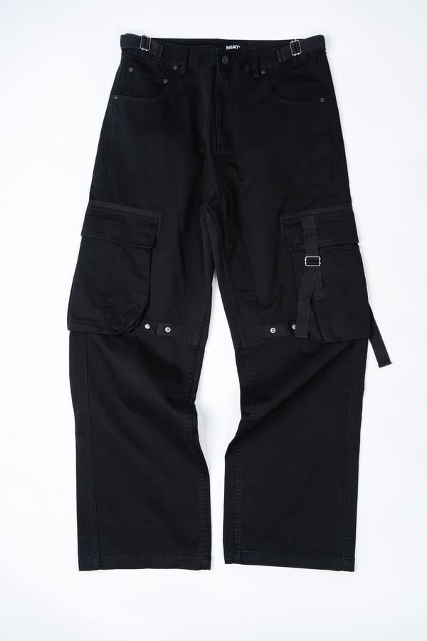 Insait Cinch Cargo Pants - Black