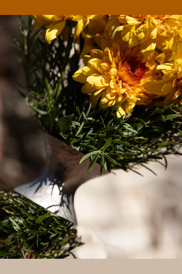 The Collective Home Floral Bouquet Rings Set of 2 Napkin Rings