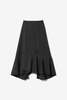 BEAUTIFUL PEOPLE Double-End Sand Wash Silk Flare Skirt - Thumbnail 1
