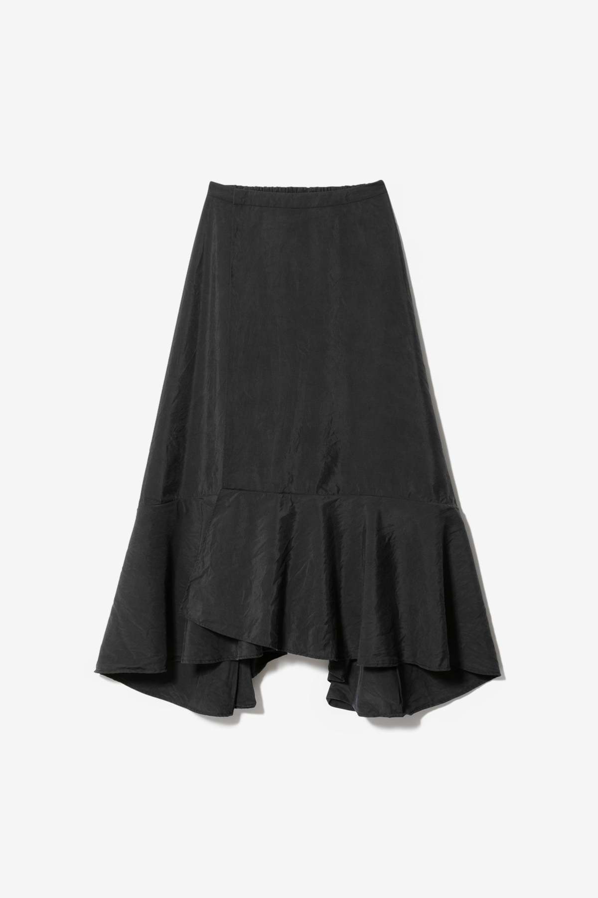 BEAUTIFUL PEOPLE Double-End Sand Wash Silk Flare Skirt - Image 1 of 6