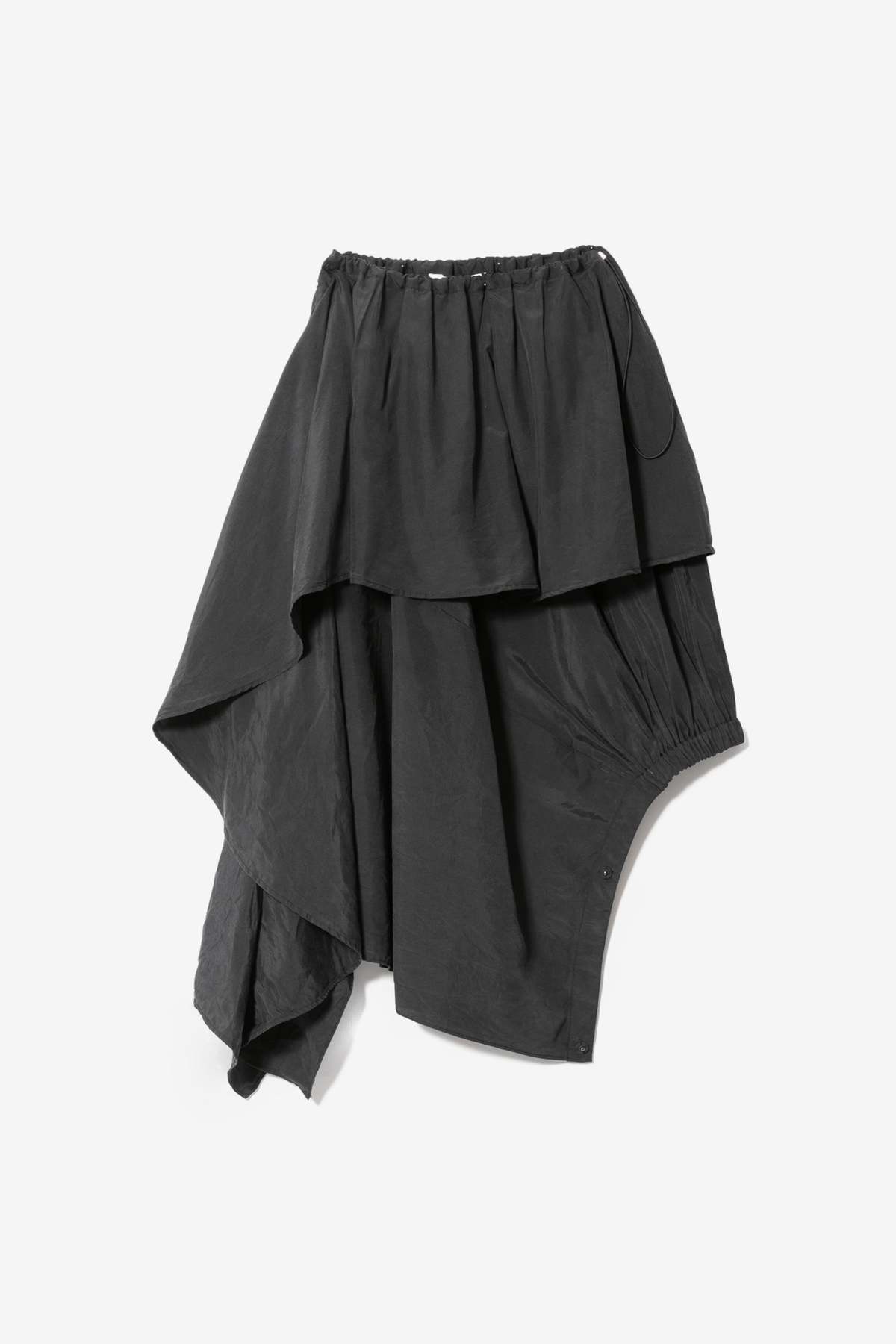BEAUTIFUL PEOPLE Double-End Sand Wash Silk Flare Skirt - Image 2 of 6