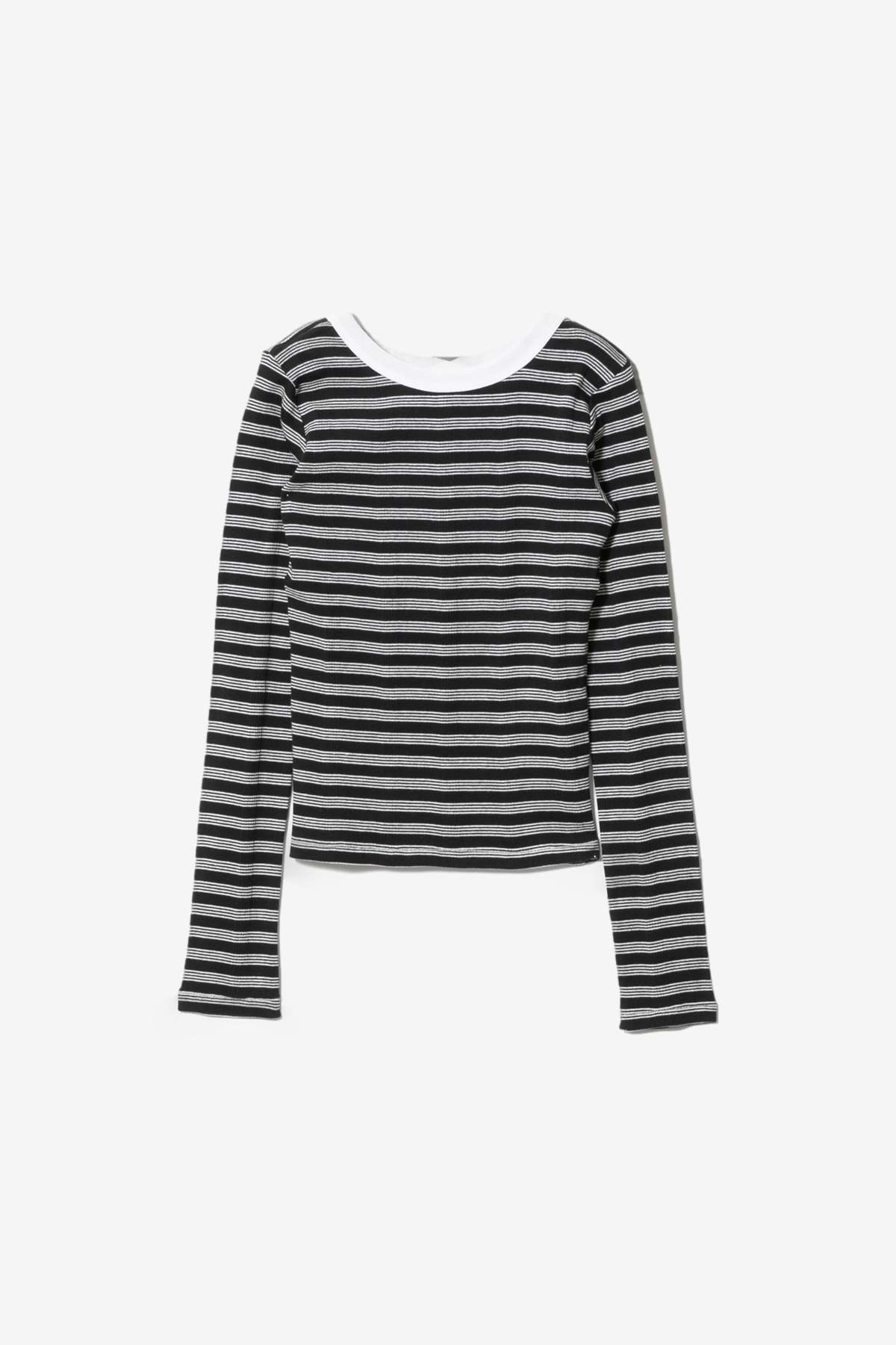 BEAUTIFUL PEOPLE Miller Double Front Long T-shirt Top - Image 2 of 2