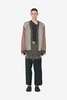 BEAUTIFUL PEOPLE Wooled Mohair Knitted Reversible Cardigan - Olive - Thumbnail 3