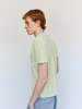 Marni Acid Green Cotton Linen Boucle Polo - Thumbnail 6