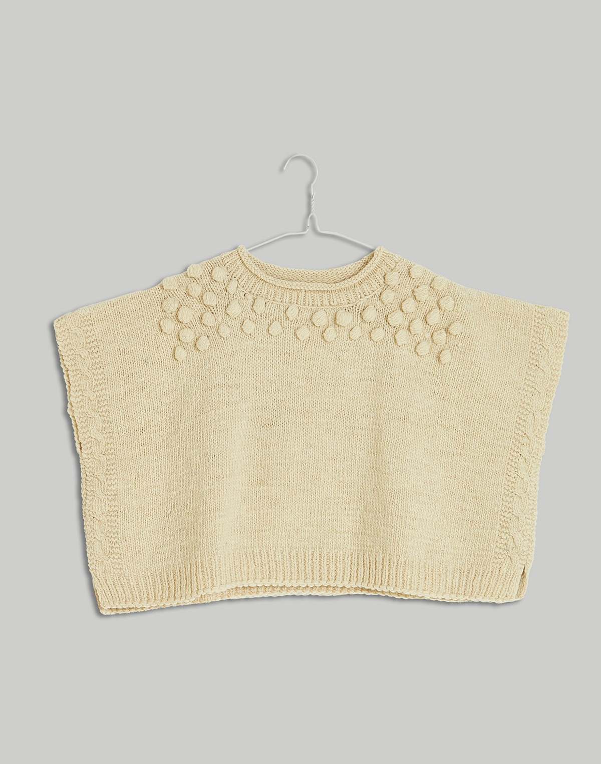 World of Crow Knotted Sweater - Cream - Image 3 of 3