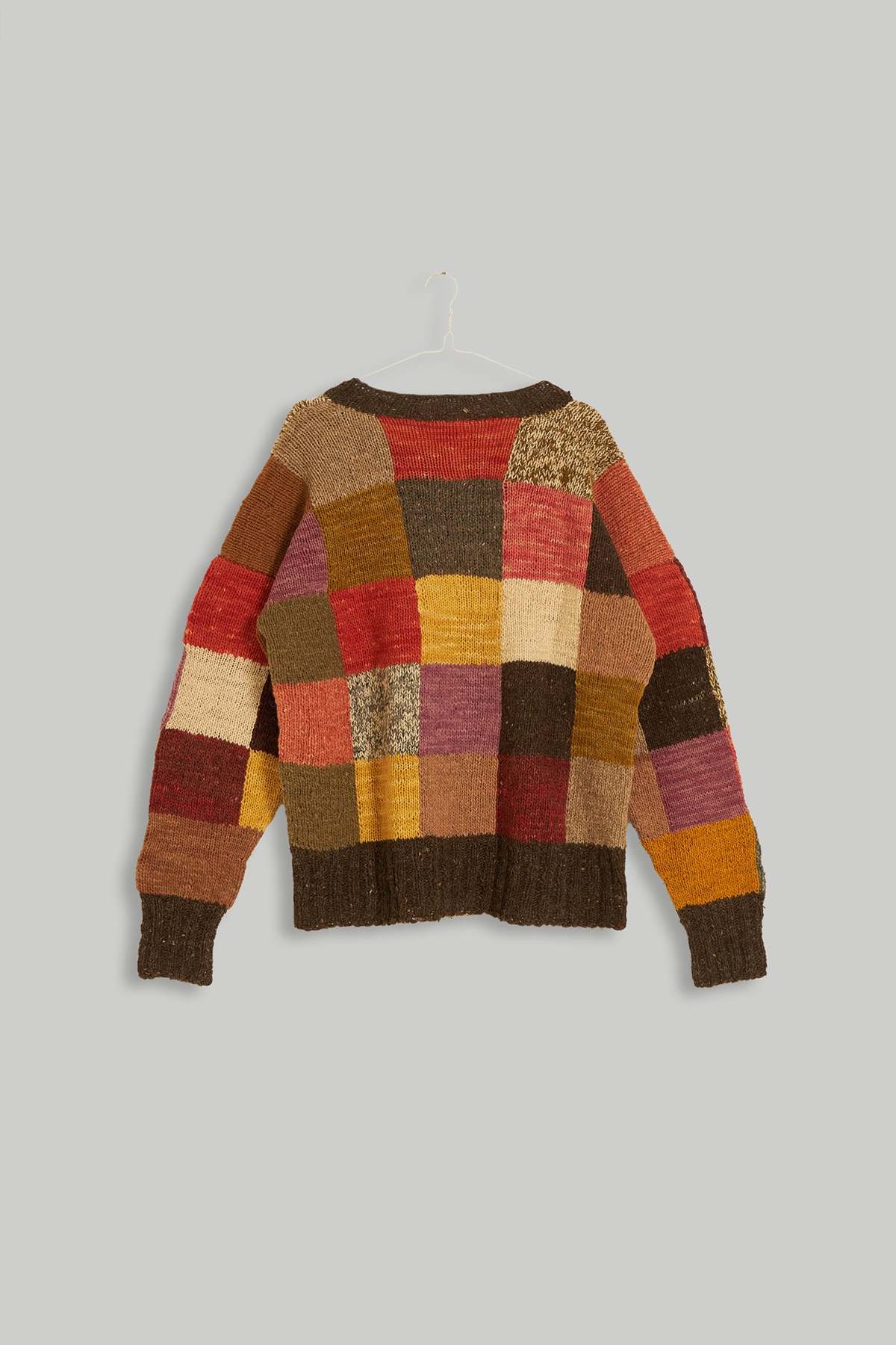 World of Crow The Heritage Patchwork Sweater - Image 4 of 4