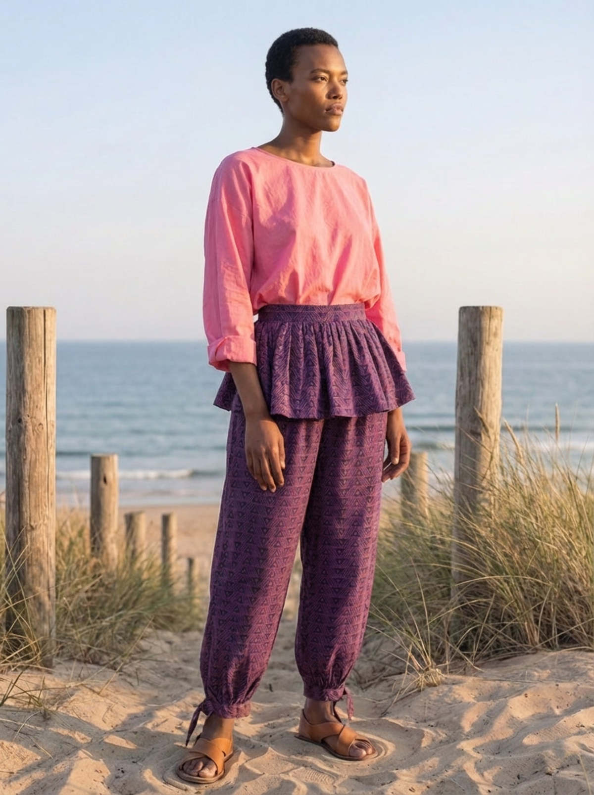 World of Crow Meredith Plum Prism Set - Image 1 of 6