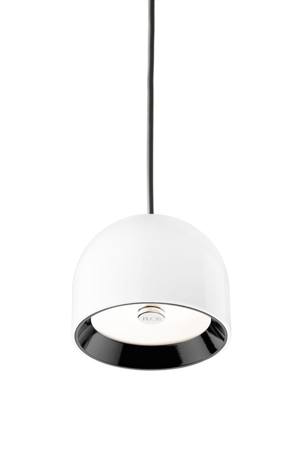 Johanna Grawunder × Flos (Italy) Wan S Suspension, Cast Aluminum Downlight with Glass Lens Assembly