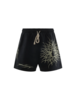 Hellstar Flame Yang Shorts - Black - Thumbnail 1