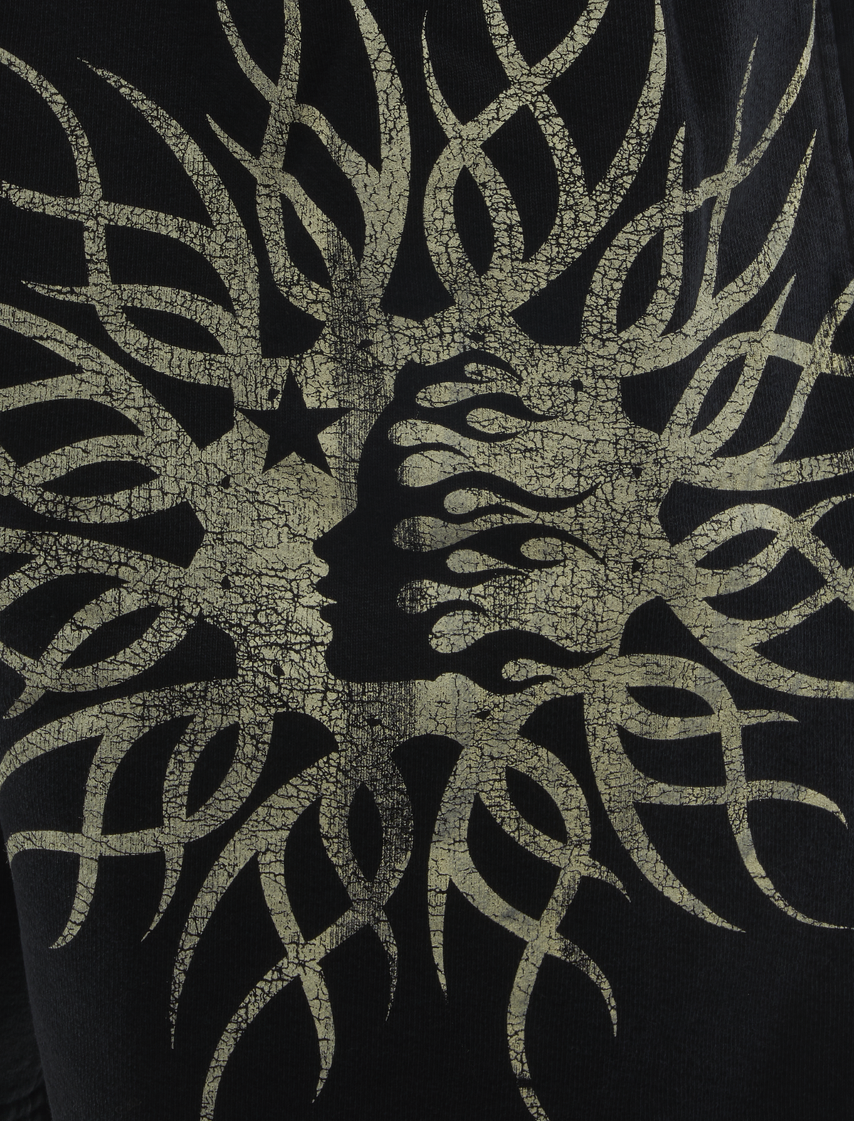 Hellstar Flame Yang Shorts - Black - Image 2 of 3