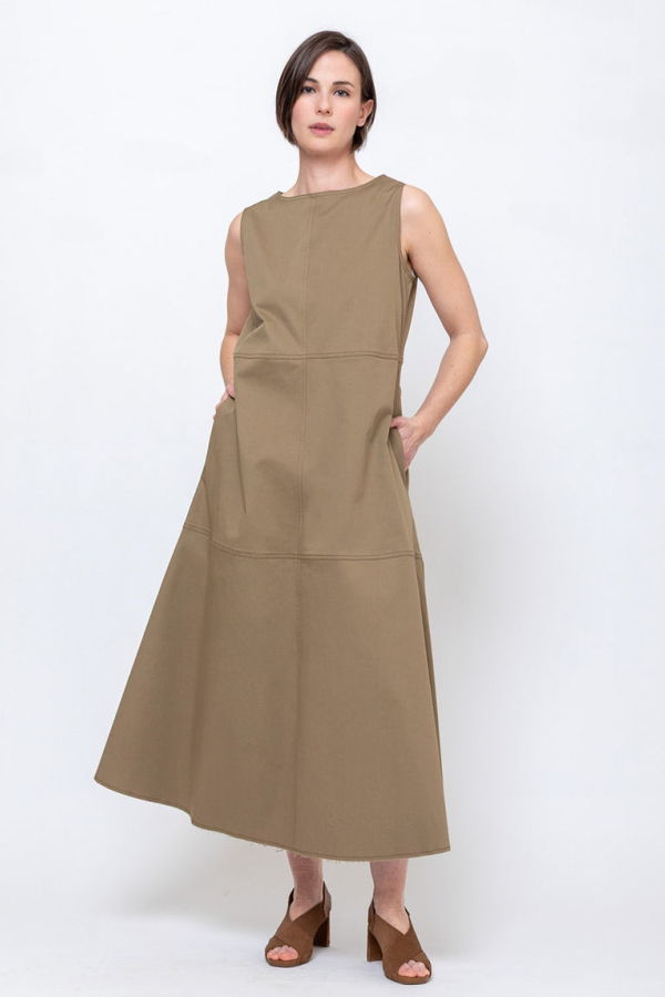 Hache Martina Dress - Beige