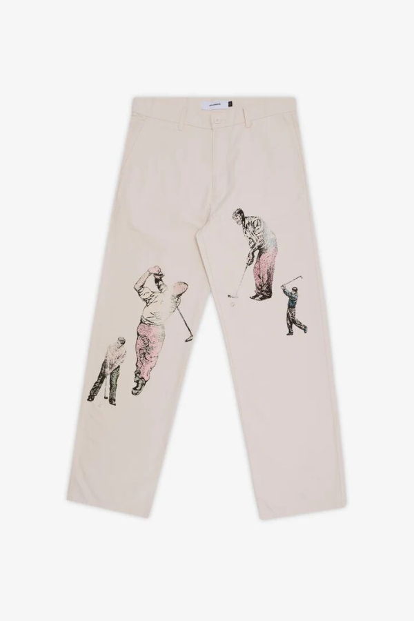 STUDENTS GOLF Francis Work Pants - OFFWHITE