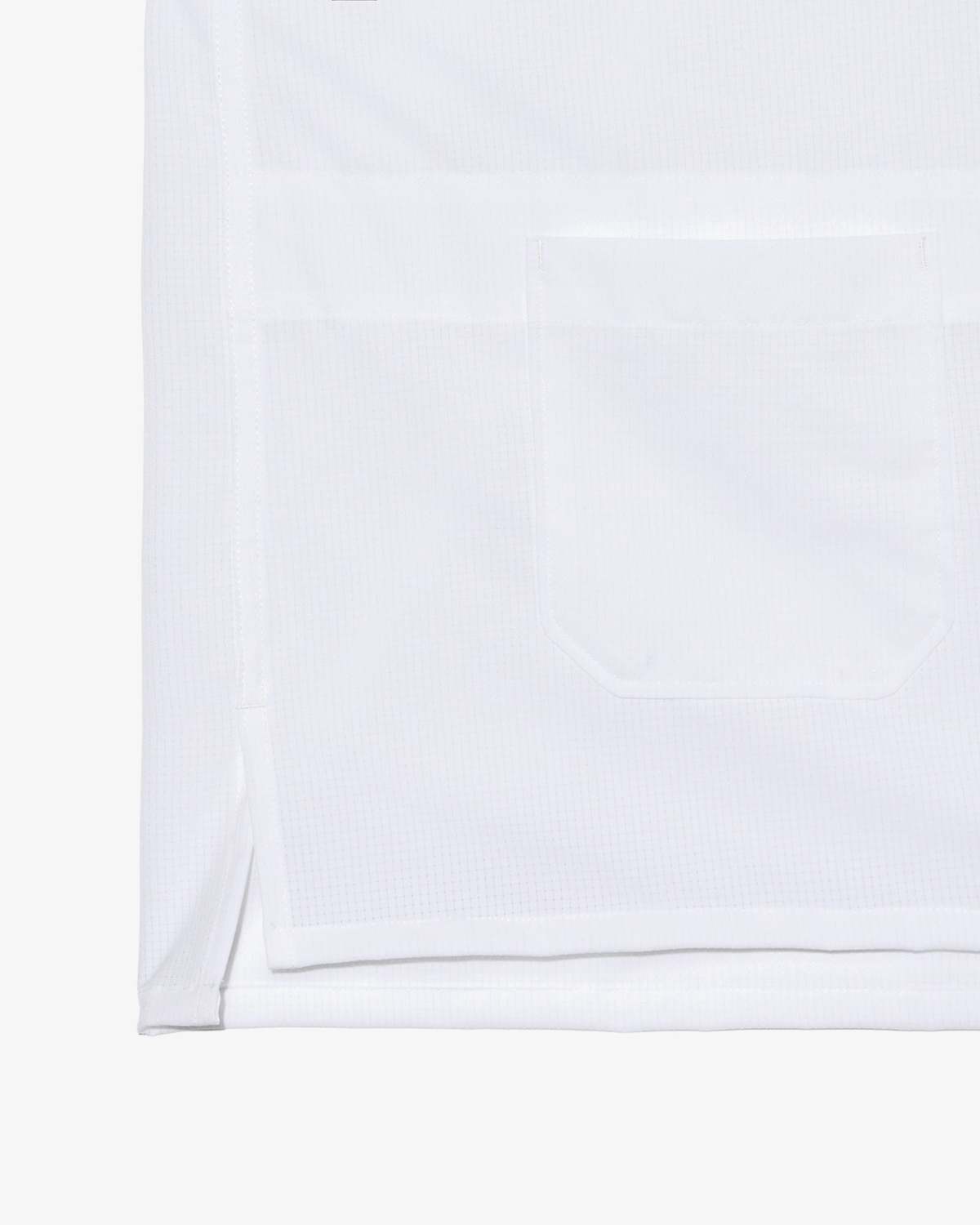 Engineered Garments Camp Shirt White Polyester Mesh Shirt - Image 4 of 4