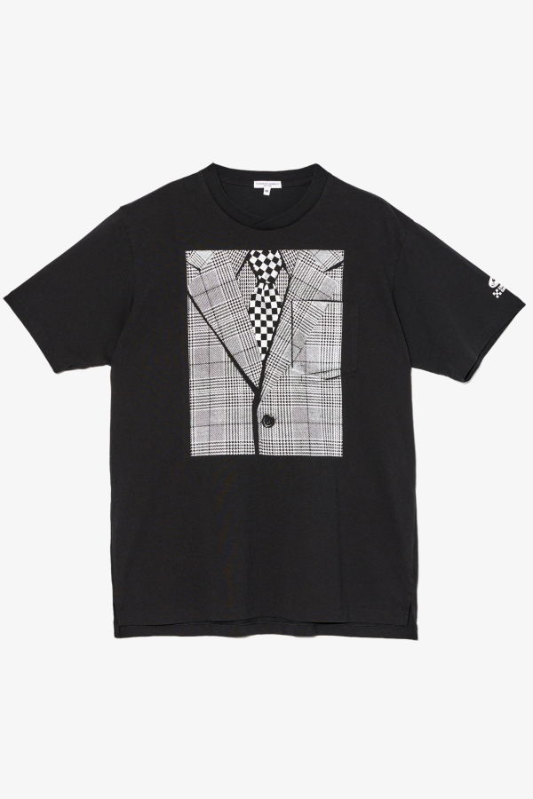 Engineered Garments Printed Cross Crew Neck T-Shirt