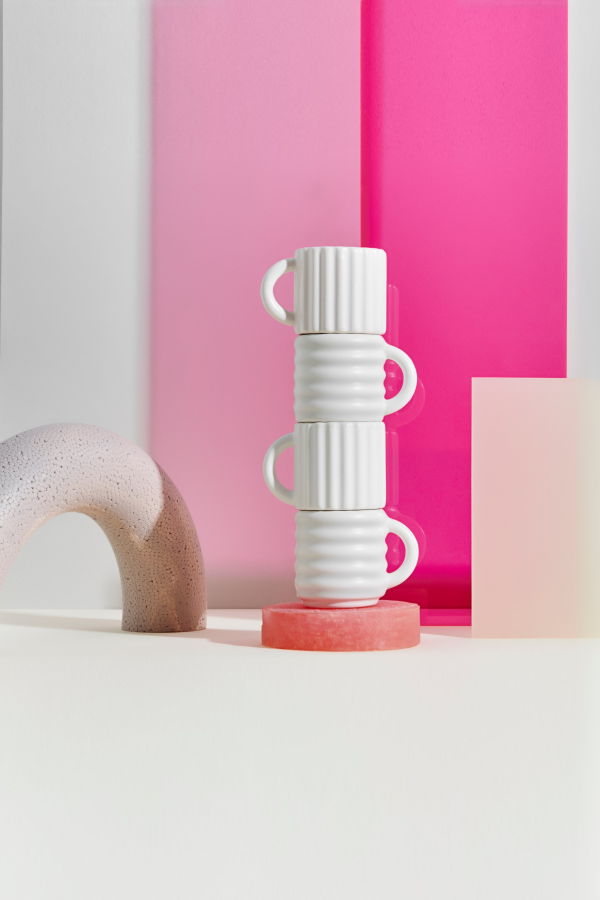 Form & Seek Ripple Espresso Cups Set of 2