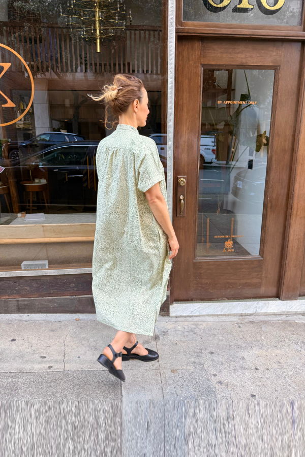 Happy French Gang Elise Green Vibe Dress