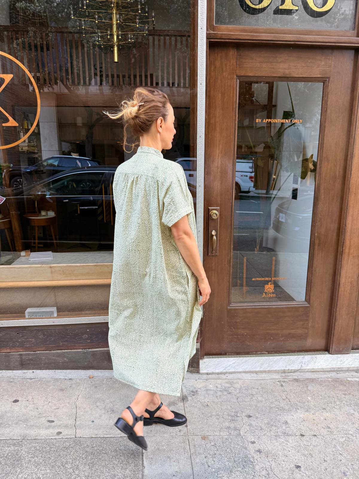 Happy French Gang Elise Green Vibe Dress - Image 2 of 10