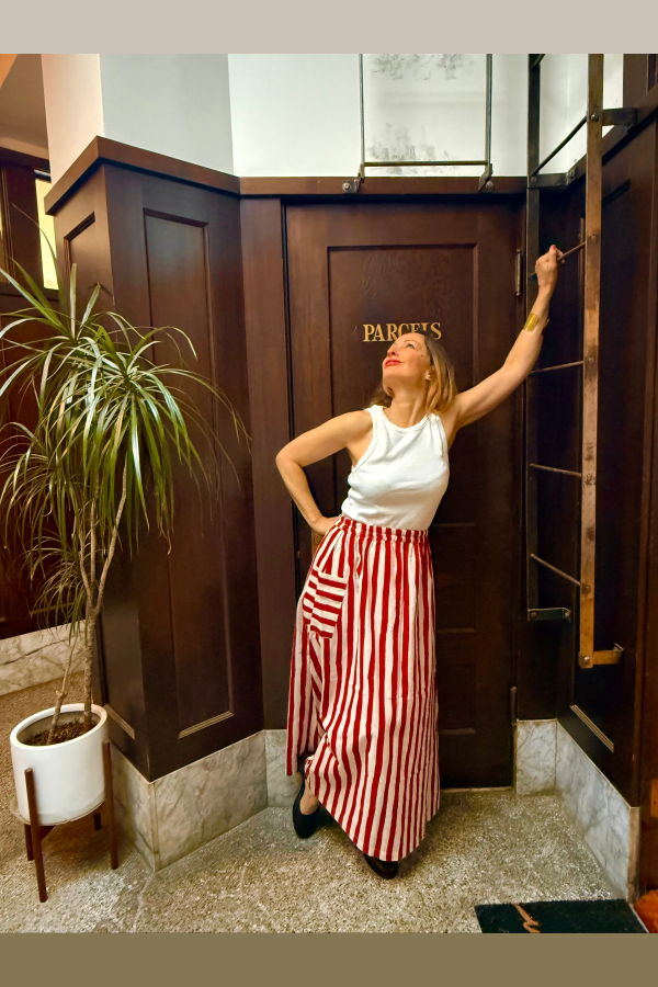 Happy French Gang Tilda Skirt Madder Skirt