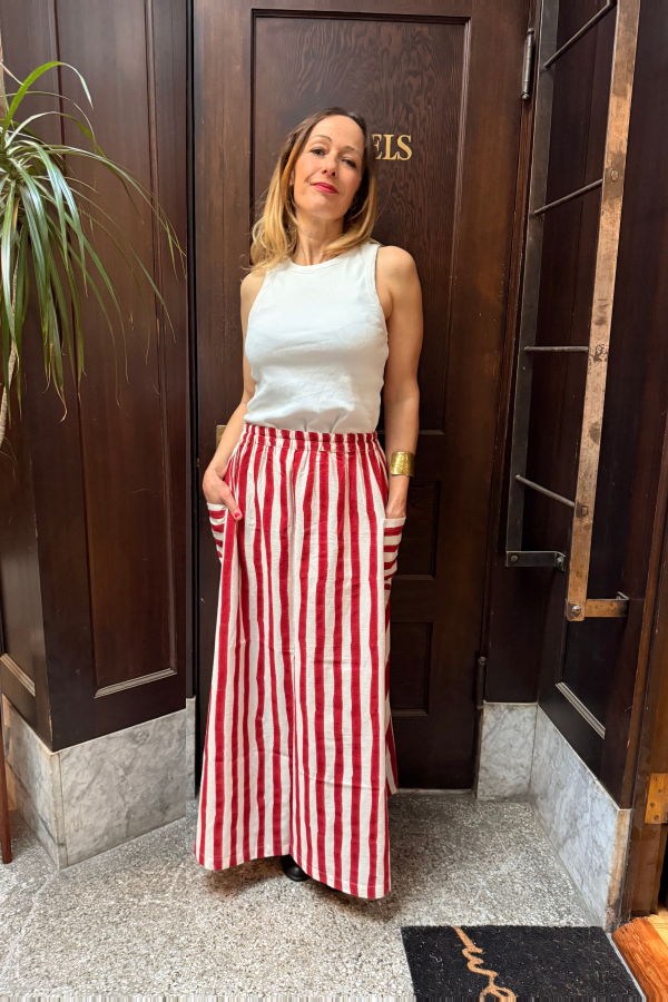 Happy French Gang Tilda Skirt Madder Skirt