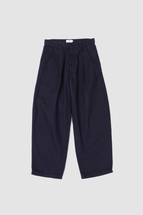 Still By Hand 11.5oz Deep Tuck Denim Pants