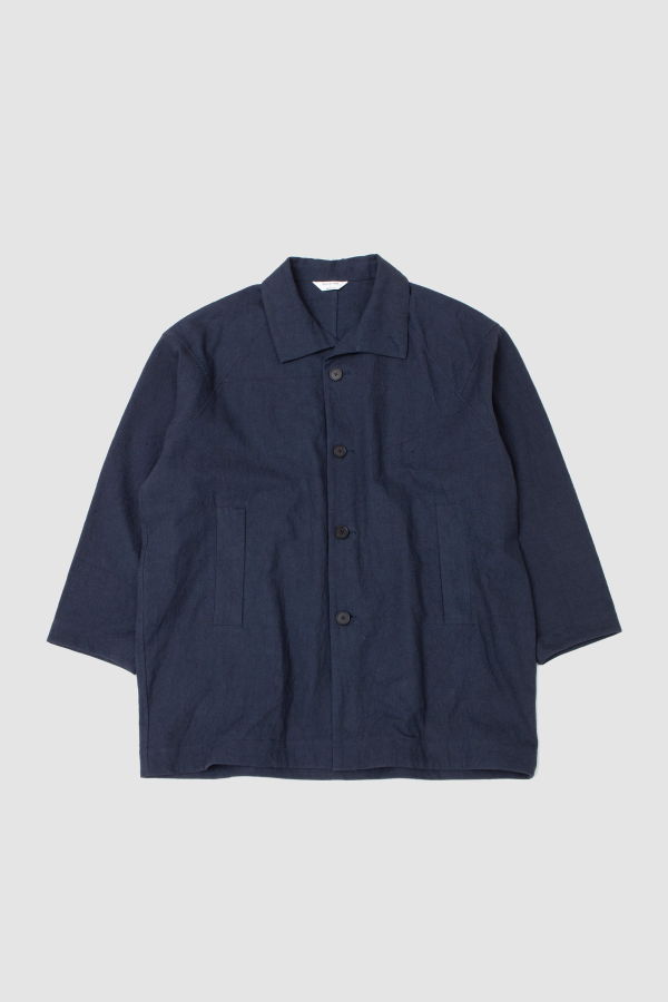 Still By Hand Cotton/Linen Half Coat