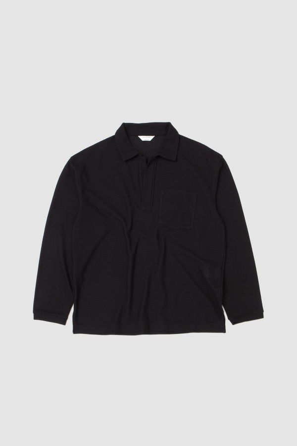 Still By Hand Moss Stitch Skipper Shirt Tee