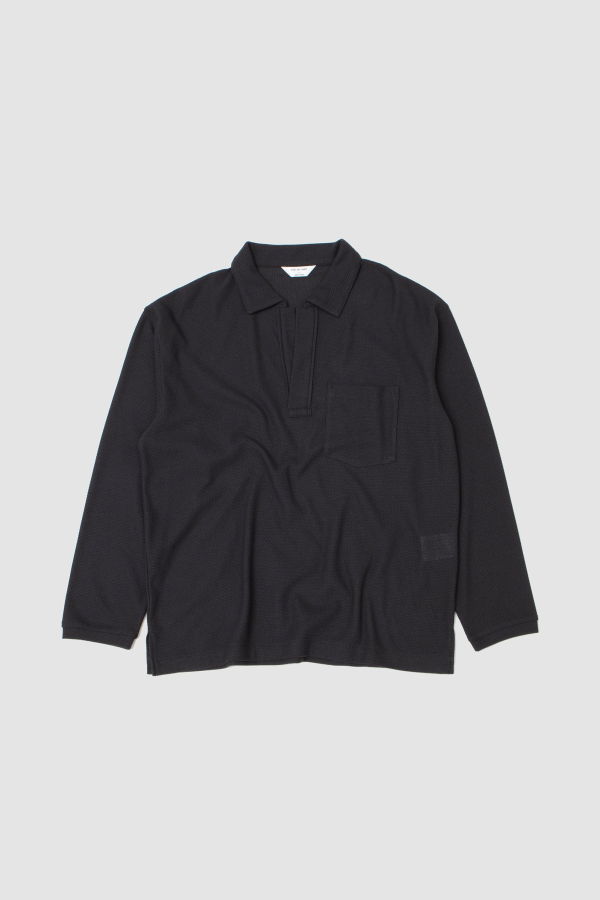 Still By Hand Moss Stitch Skipper Shirt