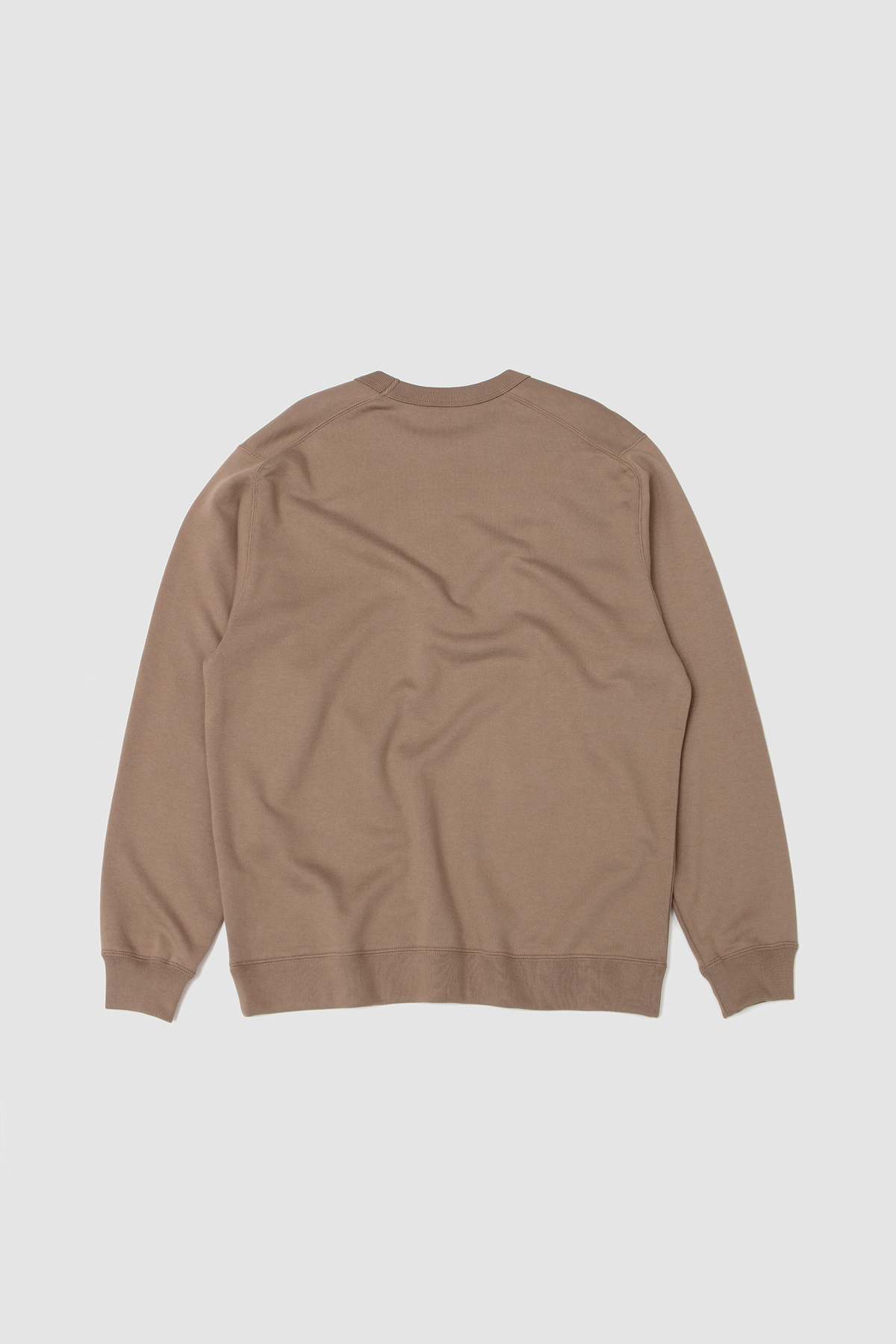 Still By Hand Pima Cotton Sweatshirt - Khaki Beige - Image 5 of 5
