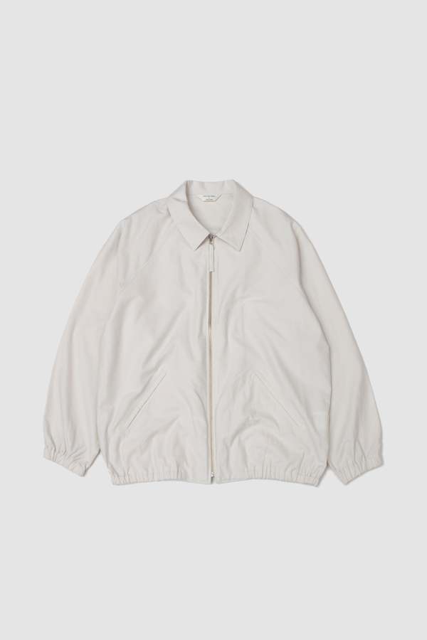 Still By Hand Zip Up Moleskin Blouson Jacket Still By Hand Zip Up Moleskin Blouson Jacket