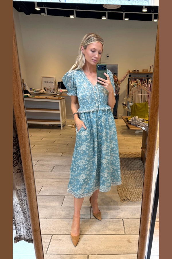 Sea NY Kirsten Dress - Sky