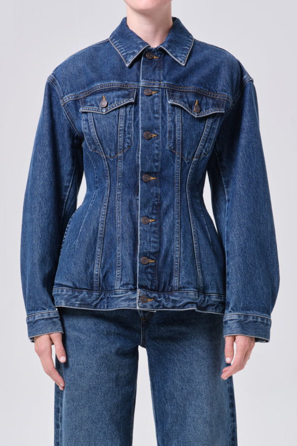 AGOLDE Myra Jacket - Dark Indigo