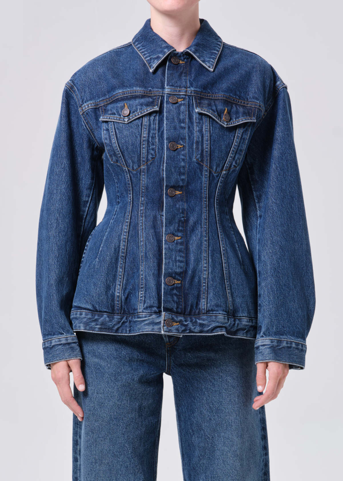 AGOLDE Myra Jacket - Dark Indigo - Image 2 of 5