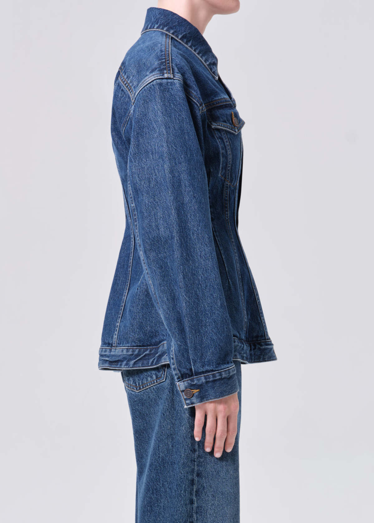 AGOLDE Myra Jacket - Dark Indigo - Image 4 of 5