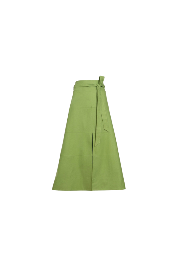 Tanya Taylor Hudson Skirt - Asparagus