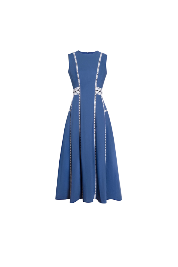 Tanya Taylor Sloane Dress - French Blue