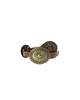 The Great. The Tooled Leather Concho Belt - Cognac/Brass - Thumbnail 1