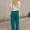Eve Gravel Jacky Arc Pants - NAVY, or EMERALD, or NATURAL - Thumbnail 2