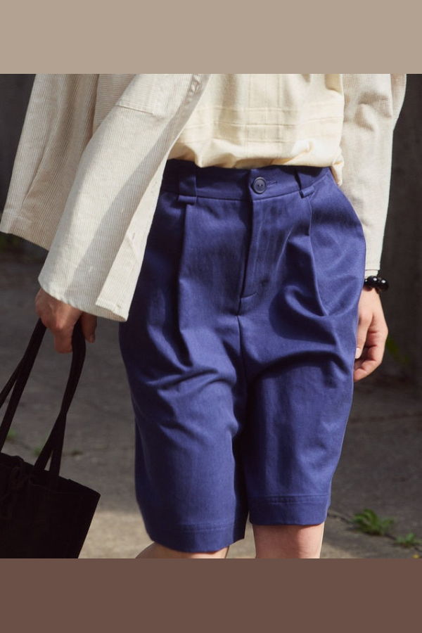 Eve Gravel Jake Bermuda Shorts - Blue