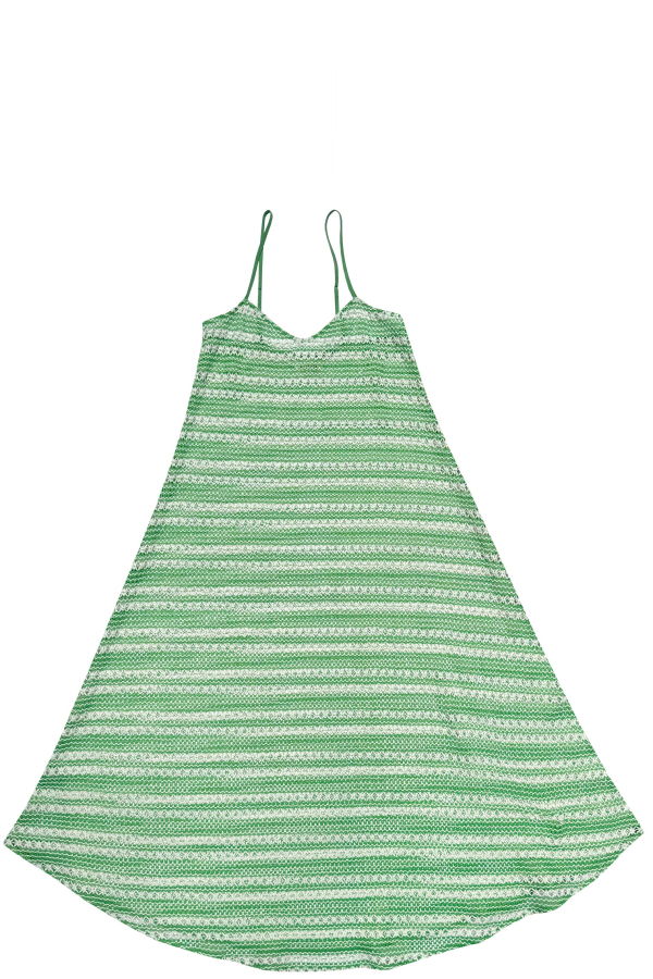 Ali Golden Full Hem Dress