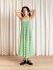 Ali Golden Full Hem Dress - Thumbnail 3