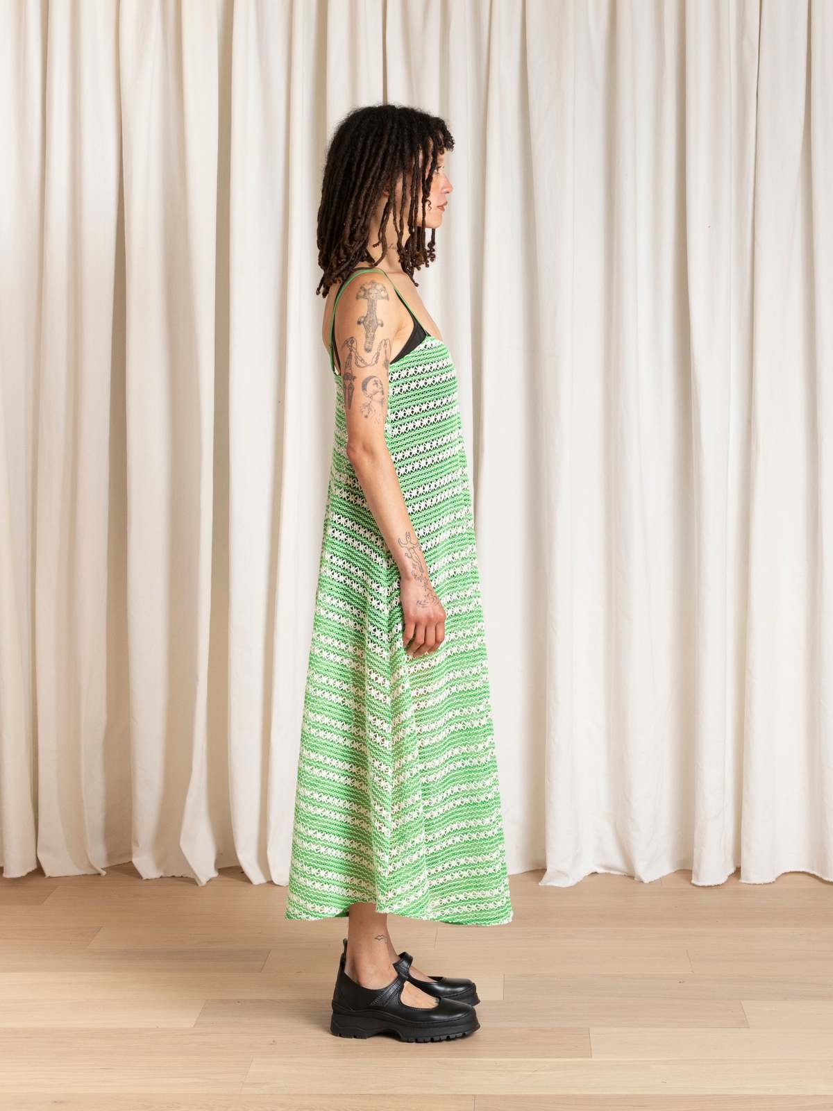Ali Golden Full Hem Dress - Image 7 of 8