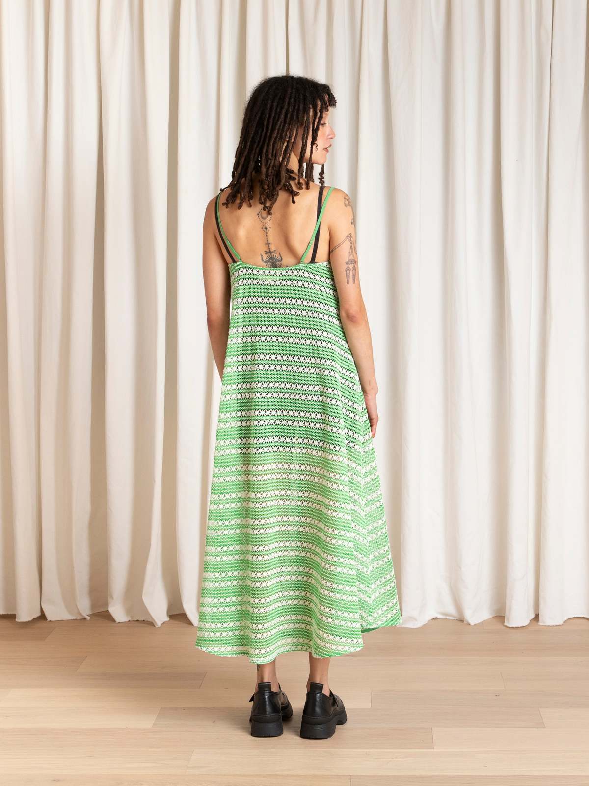 Ali Golden Full Hem Dress - Image 8 of 8