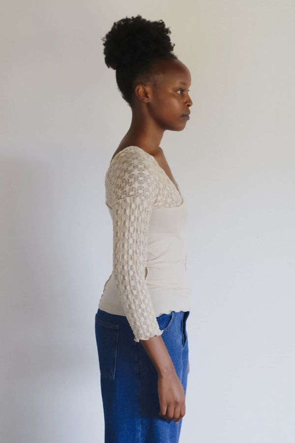 Baserange Nehru Long Sleeve Tee