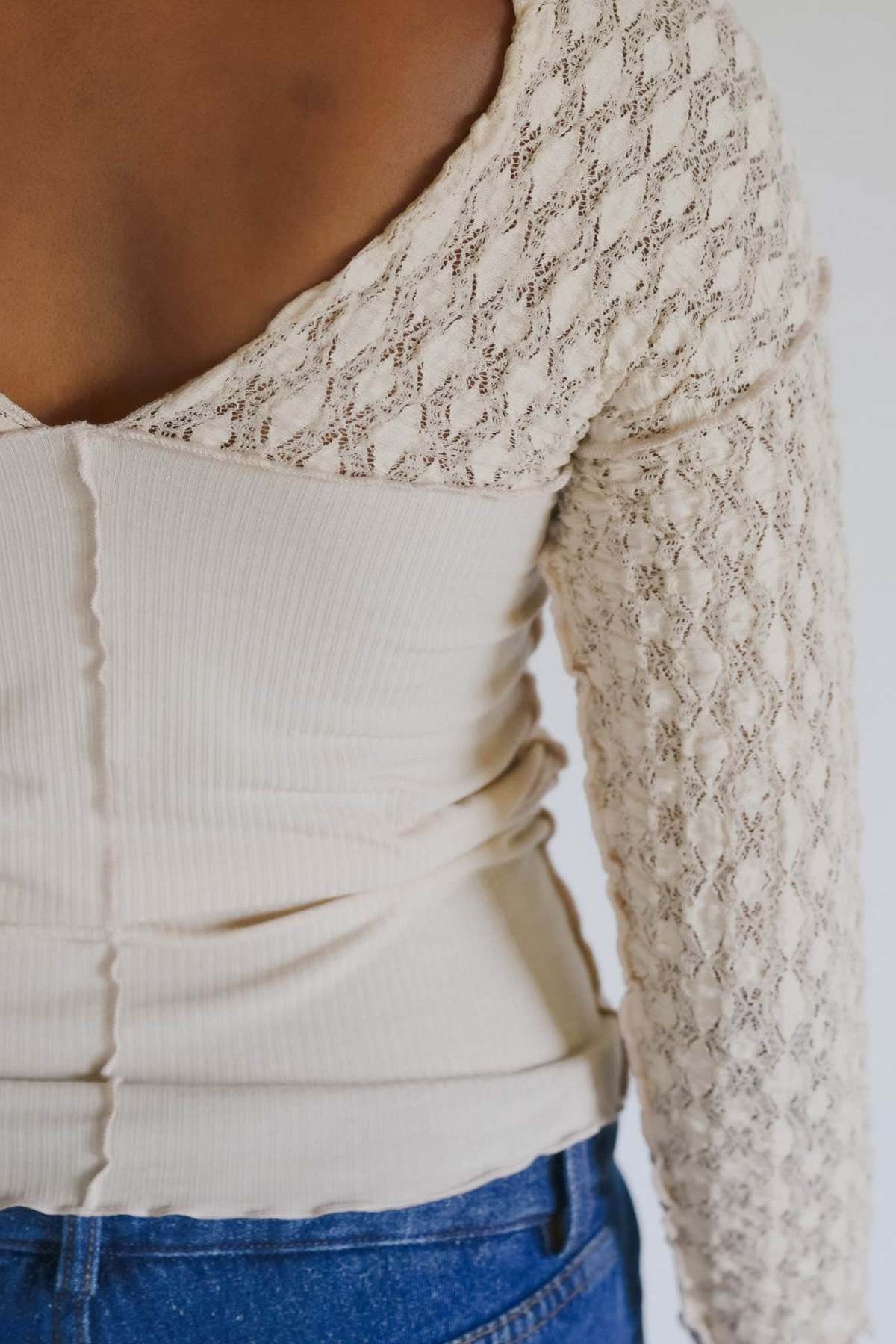 Baserange Nehru Long Sleeve Tee - Image 3 of 7