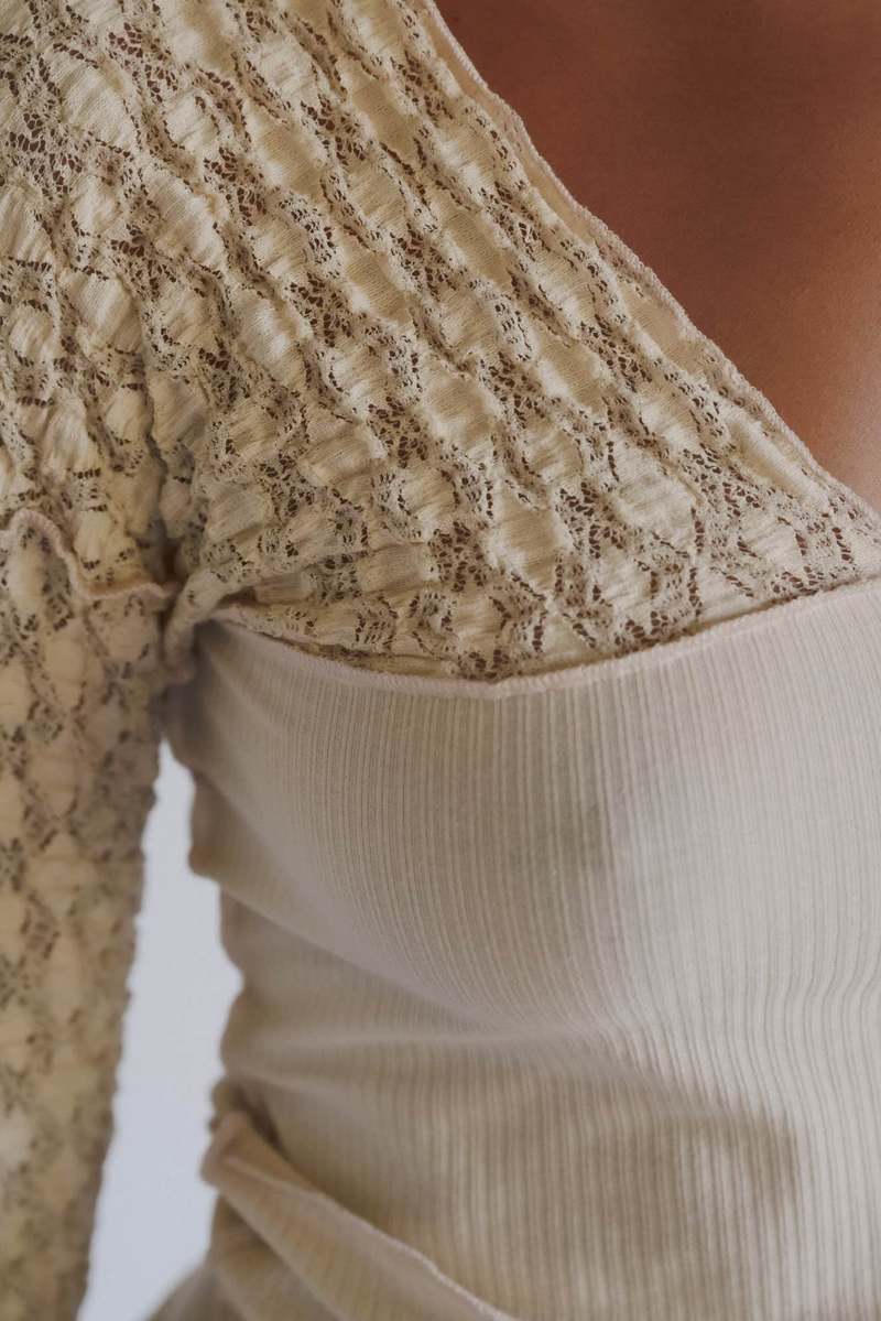 Baserange Nehru Long Sleeve Tee